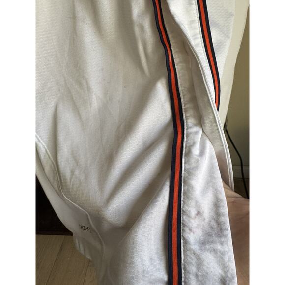 VTG Nike BLANK WHITE AWAY Virginia UVA Hokies Baseball Softball Jersey 2XL XXL - Picture 2 of 7